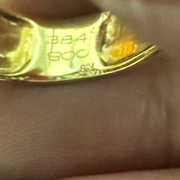 3.84ct ruby 18k ring - Picture 8 of 10